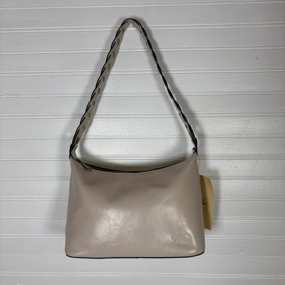 NWT Patricia Nash Cream Leather Shoulder Bag - Picture 4 of 10